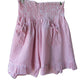 Cotton Shorts, Ruffle Legs, Tie Pockets, One Size, loose fitting