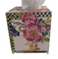 Hand crafted Wood tissue box cover