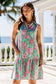 Summer Glow Collared Coral Sands Dress