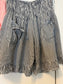 Cotton Shorts, Ruffle Legs, Tie Pockets, One Size, loose fitting