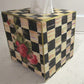 Hand crafted Wood tissue box cover