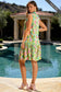 Sunset Chic Collared Summer Dress - Green (Plus Size)