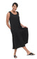 Yvette Midi Dress in Black
