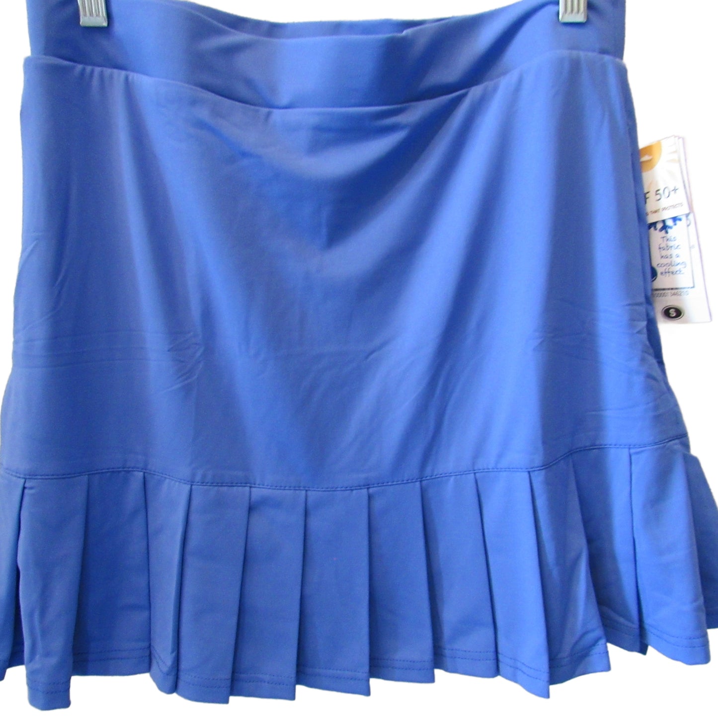Lulu-B Blue Flounce Skort - UPF 50 Sun Protection Golf & Resort Wear