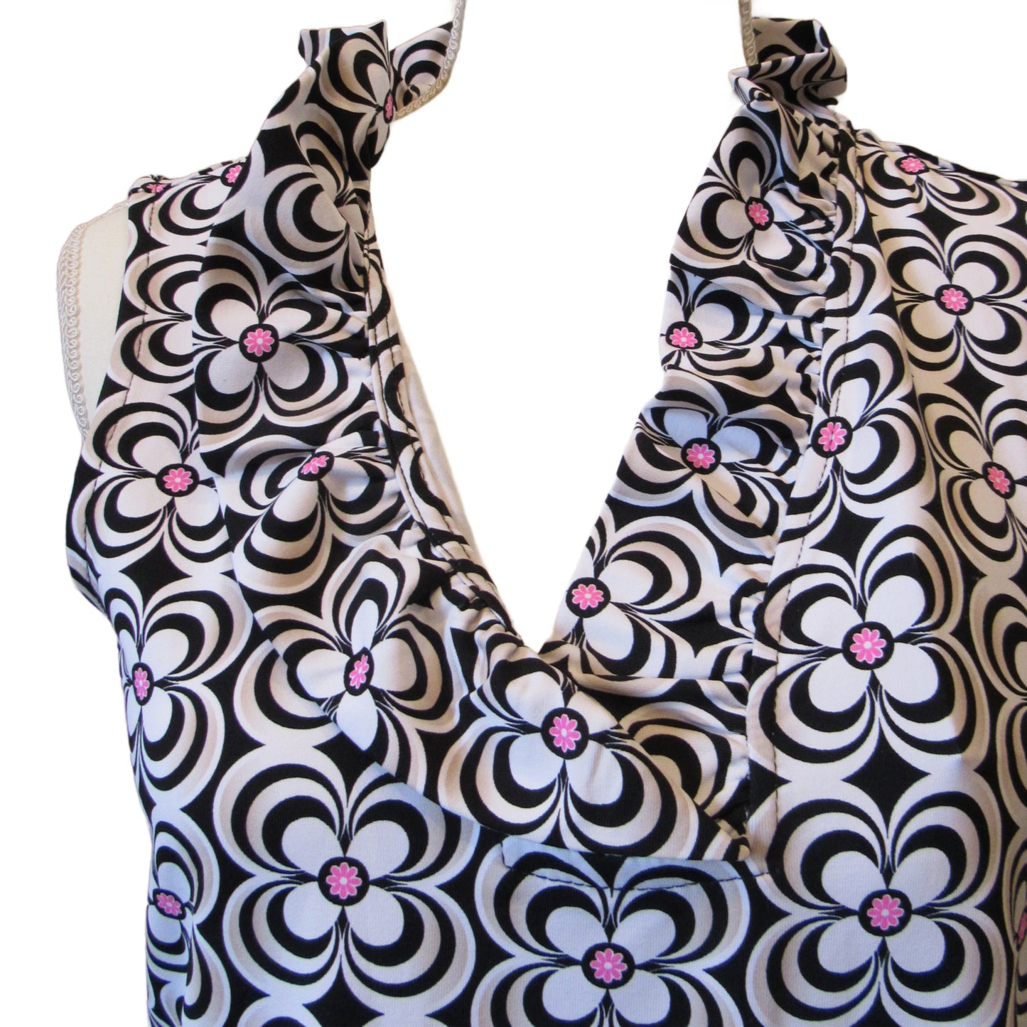 Retro Floral Resort Shift Dress - Lulu-B