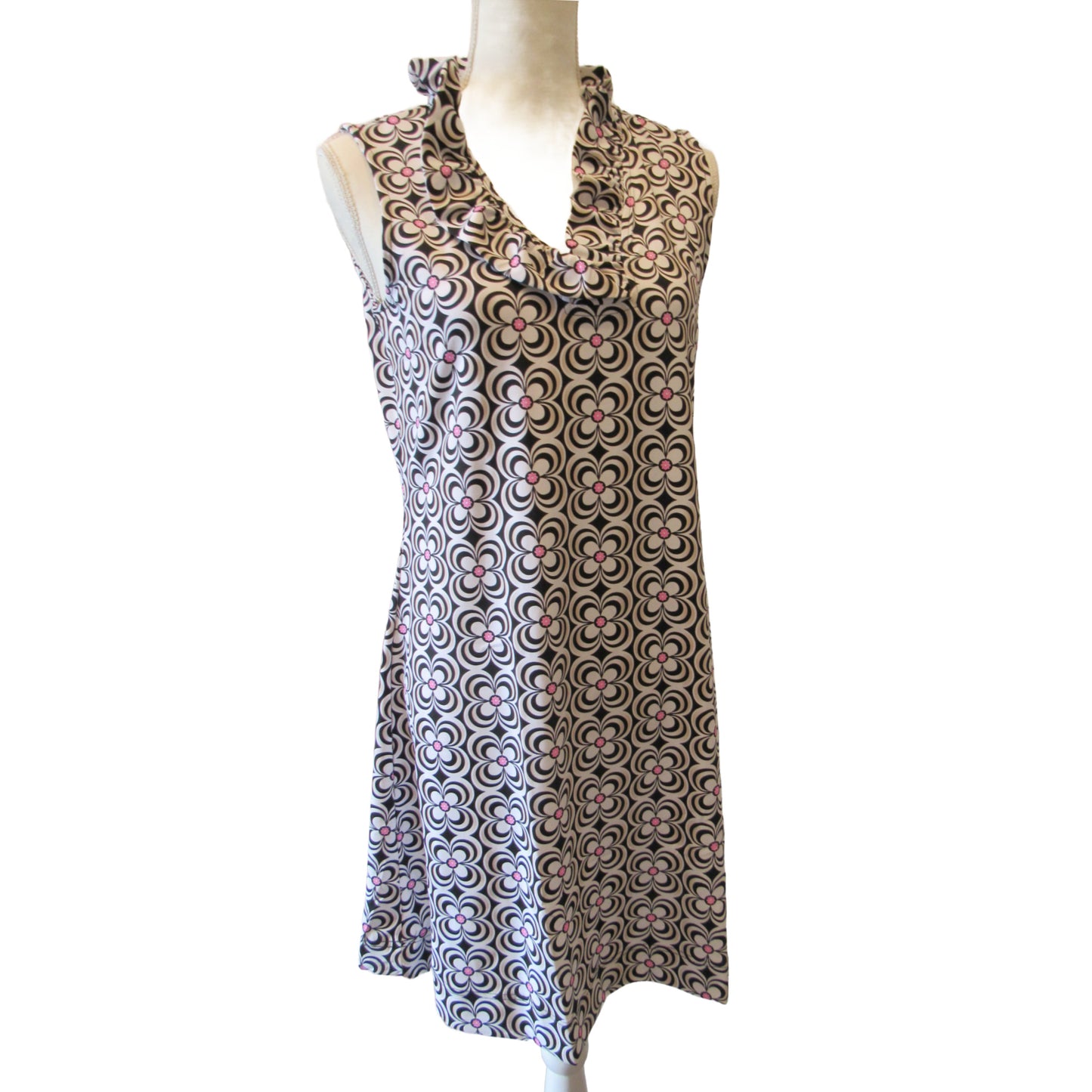 Retro Floral Resort Shift Dress - Lulu-B