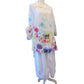 White Linen Cropped Balloon Pants