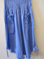 Cotton Wide Leg Bloomer Pants - Solid Colors with Elastic Waist & Tie Pockets