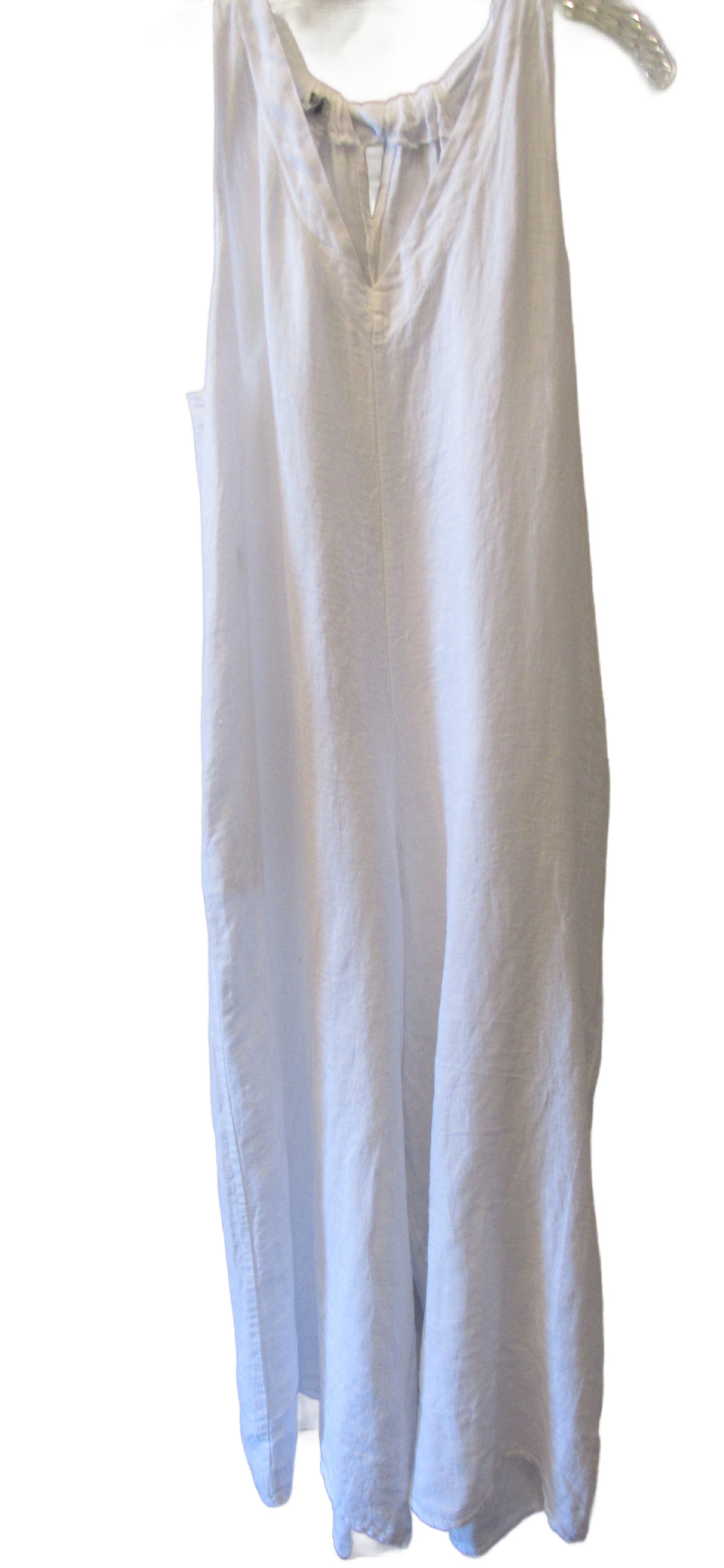 Italian Linen Wide-Leg Jumpsuit