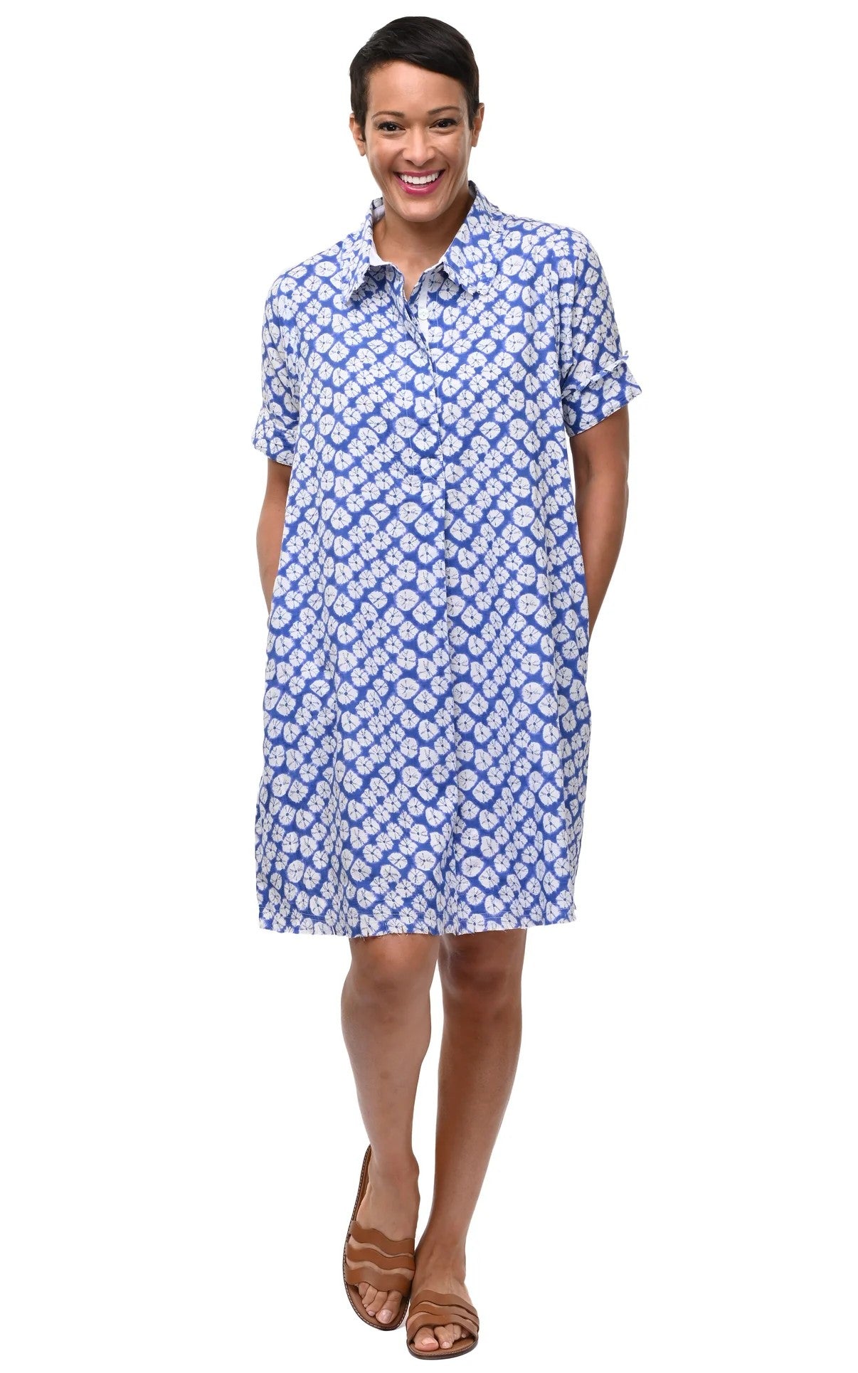Katie Dress in Sand Dollar