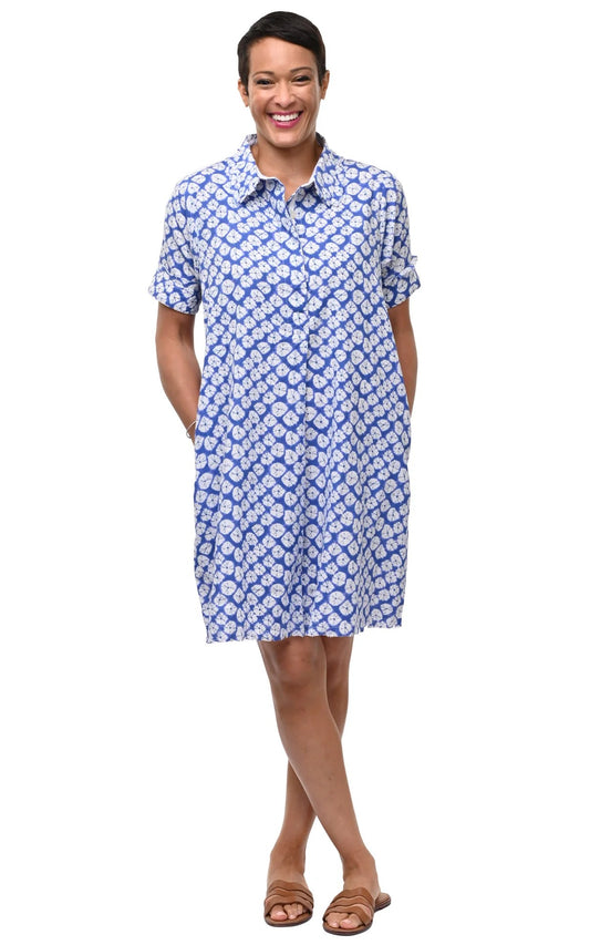 Katie Dress in Sand Dollar