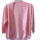 Lulu-B Pink Open-Front Cardigan Shrug