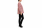 Pink Corduroy Top with Black Bow Print - Umgee