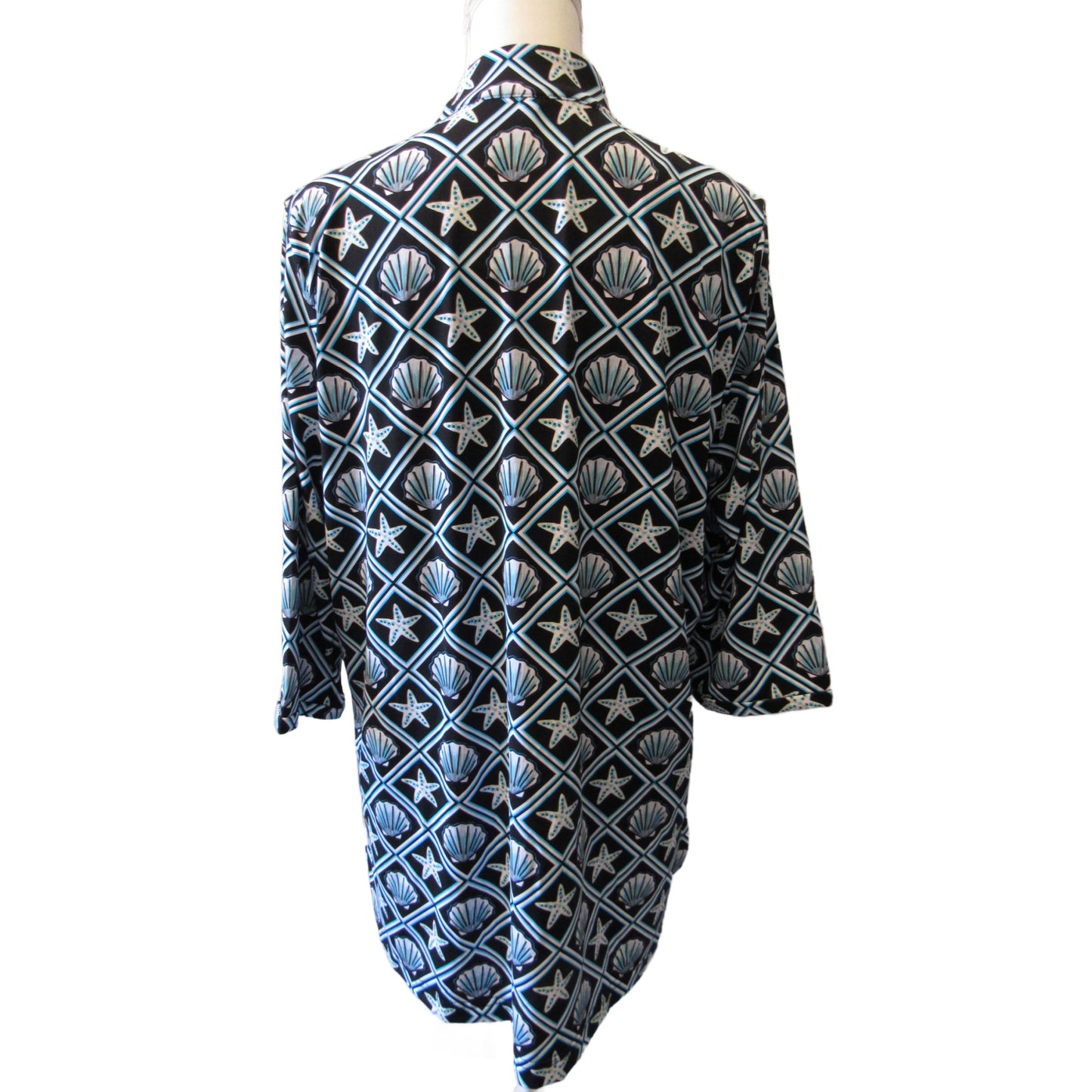 Lulu-B Coastal Seashell & Starfish Print Tunic | UPF 50+