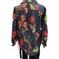 3/4 quarter sleeve floral print top