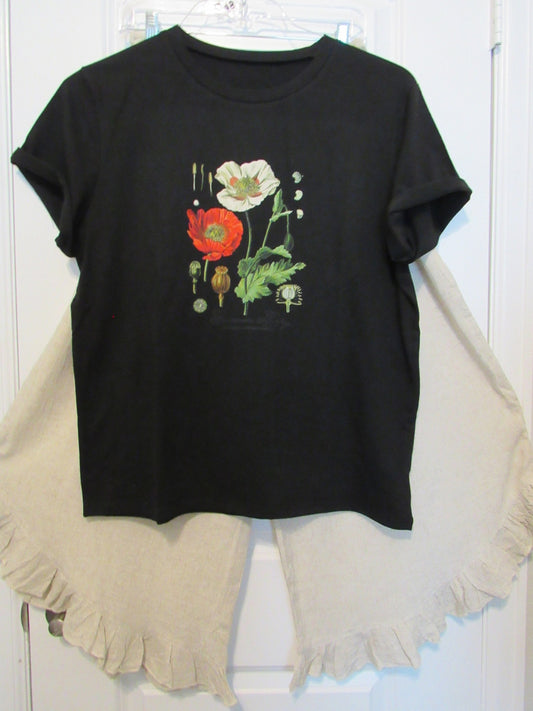 Wide Leg Linen Pants: Bohemian Style with Pockets