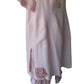 Handmade Linen Kaftan Tunic with Side Slits and Pockets