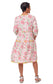 Hayley Tiered Dress in Paradise print