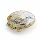 Hand-Crafted Blue Heron Shell Trinket Dish - Coastal Decor Jewelry Holder