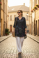Flared Floral Print Linen Blouse #26513 | La Maison Des Fibres Naturelles