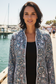 Lulu-B Coastal Seashell Print Full-Zip Jacket | UPF 50+