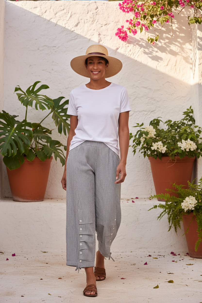 Whitewashed Courtyard Lifestyle